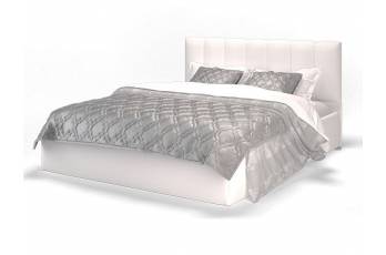 Кровать Элен 1600 белая с ПМ