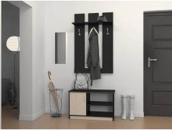 Прихожая Дуэт Люкс Венге/Млечный Дуб