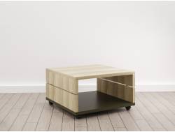 Журнальный стол (Е-1) Eclectic eco Дуб рокпайл-Скала