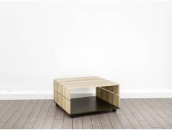 Журнальный стол (О-1) Eclectic lite Дуб рокпайл-Скала