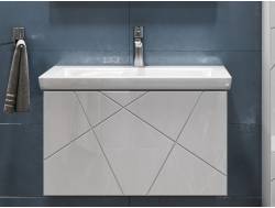 Тумба Geometry 600-0-1 Como навесная белый