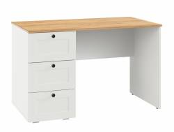 Стол письменный 12.159 Остин Белый шагрень