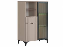 Комод 2 Рич со стеклом