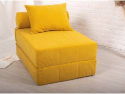 Кресло-кровать Lauttaa велюр Yellow