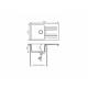 Кухонная мойка Tolero Loft TL750 Коричневый 817