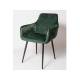 Кресло ОКС 555 зеленый вельвет