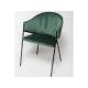 Стул DC-5158 Черный-зеленый