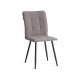 Стул обеденный Bari LT флок серый