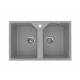 Кухонная мойка Uperwood ECON UPD-402-003 серая матовая