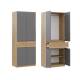 Шкаф ШК-002 ЛДСП Бостон Лайт Фасад серый шифер