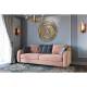 Диван-кровать Орди-1 Вариант 1 пудра