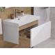 Тумба с раковиной Edge 70 подвесной белый