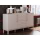 Комод 4 ящика Джали Льняной