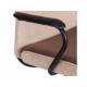 Кресло FLY флок коричневый/бежевый