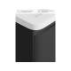 Тумба с раковиной Роберто 50 подвесная Графит 1 ящик