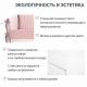 Детская мягкая кровать Denvas пыльная роза