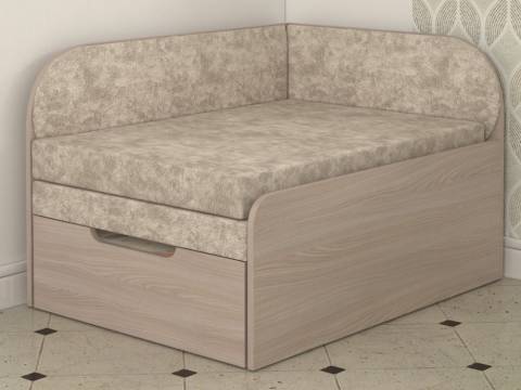 Диван детский раскладной Малютка Мегаполис бежевый том