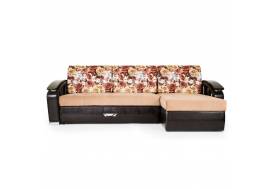Диван Дубаи с оттоманкой Букет роз 1-Pony 112 Astor 536