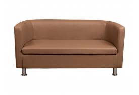 Диван коричневый кожаный Марс