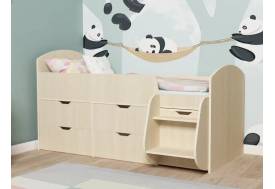 Кровать Малыш-7 Дуб