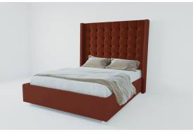 Кровать Венеция люкс Бордо с подъемным механизмом 03ВНЛ