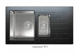 Кухонная мойка Tolero twist TTS-890 Черный 911