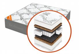 Матрас Mega холкон-кокос TFK Gray Night 200х200