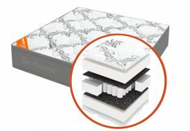 Матрас Mega холкон TFK Gray Night 90х195