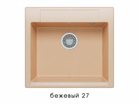 Мойка Polygran Argo-560 Бежевый 27