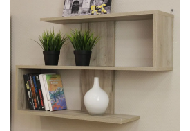 Полка Д7 Дуб крафт серый