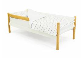 Кровать-тахта Svogen с бортиком дерево-белый