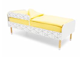 Кровать Stumpa Классика с бортиком рисунок Холмы