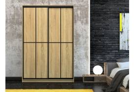 Шкаф-купе Лофт Шк16-60 1600 глубина 600 фасад ЛДСП +