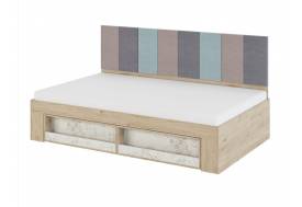 Кровать 1,2 с мягким элементом 2,0 Алиса мод.2.2