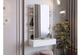 Трюмо Арина белый рамух