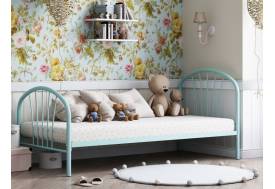 Кровать металлическая Эвора Бирюзовый