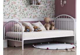 Кровать металлическая Эвора-1 Белый