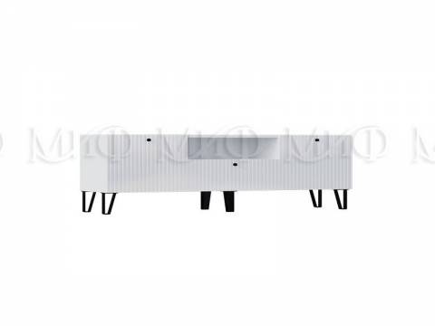 Тумба ТВ малая Оливия Белый