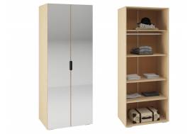 Шкаф Норд ШК-800 2 зеркала дуб сонома