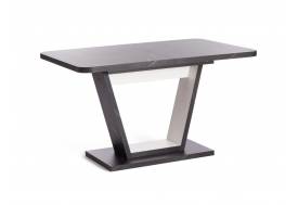 Стол обеденный Vox Мрамор черный/Белый