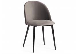 Стул Monro mod. 710 серый barkhat 26/черный