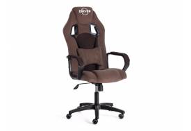 Кресло компьютерное Driver флок коричневый