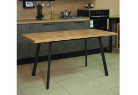 Стол раздвижной Фин Дуб вотан/Черный
