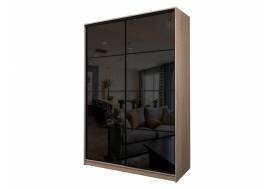 Шкаф-купе Max МШ-27-6-18-22 пленка Oracal черная