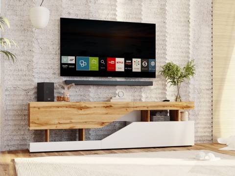 Тумба под ТВ НКМ Дубай секция №4