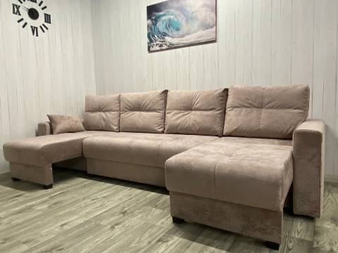 Диван Комфорт-6 ПБ модульный 1К-2-1К ткань candy 04