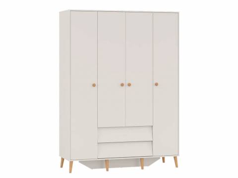 Шкаф 4х дверный с двумя ящиками Афина 4-75930