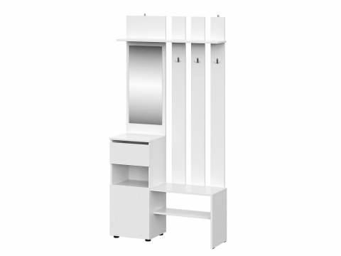 Вешалка с зеркалом Токио Серия 2