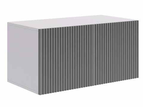 Антресоль двухдверная 118.01 Зефир серый