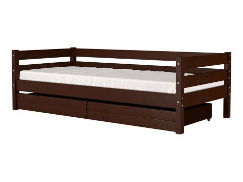 Кровать Глория с ящиками Орех